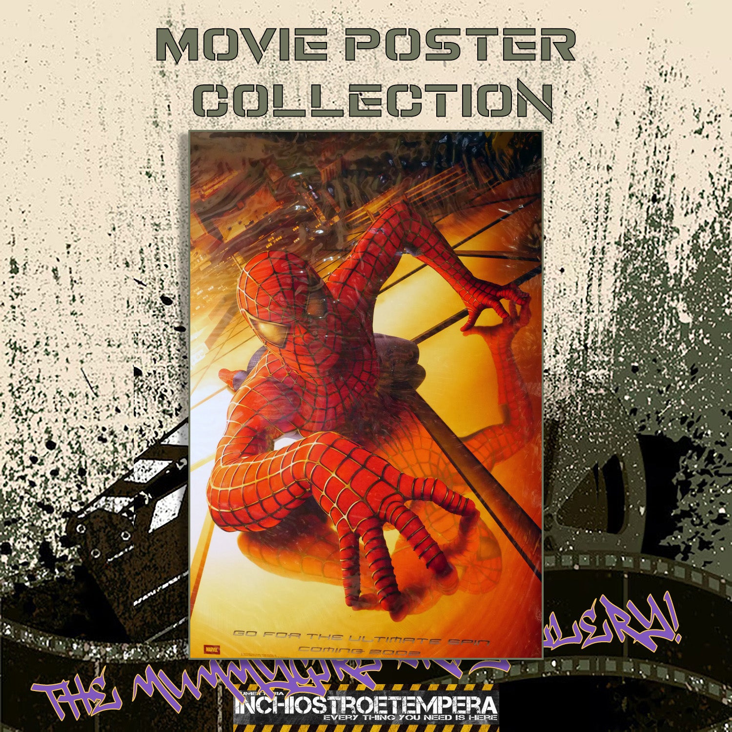 Spider-man: Double Sided Original UK Advance Movie Poster