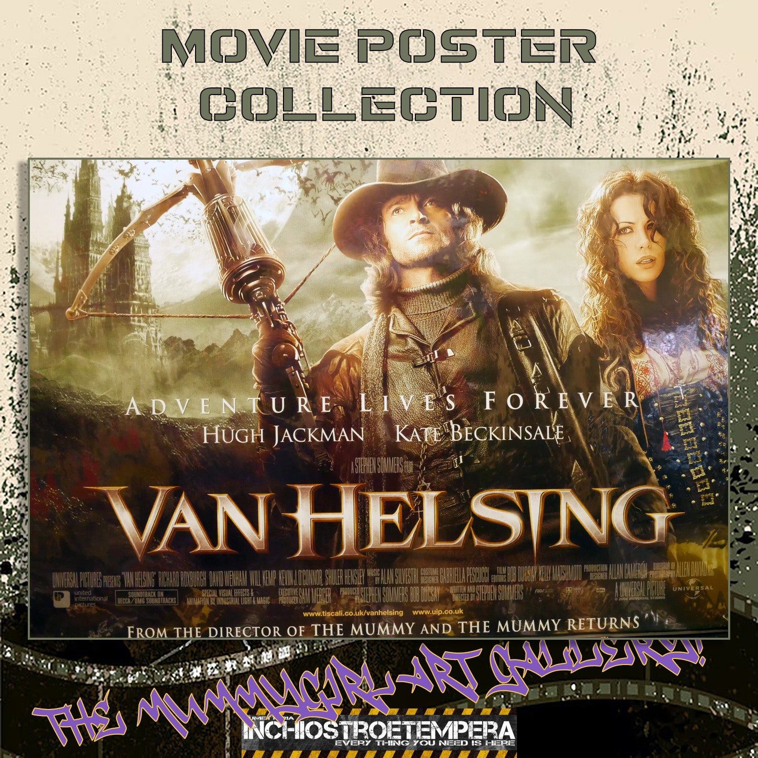 Van Helsing | UK Quad Original Movie Poster