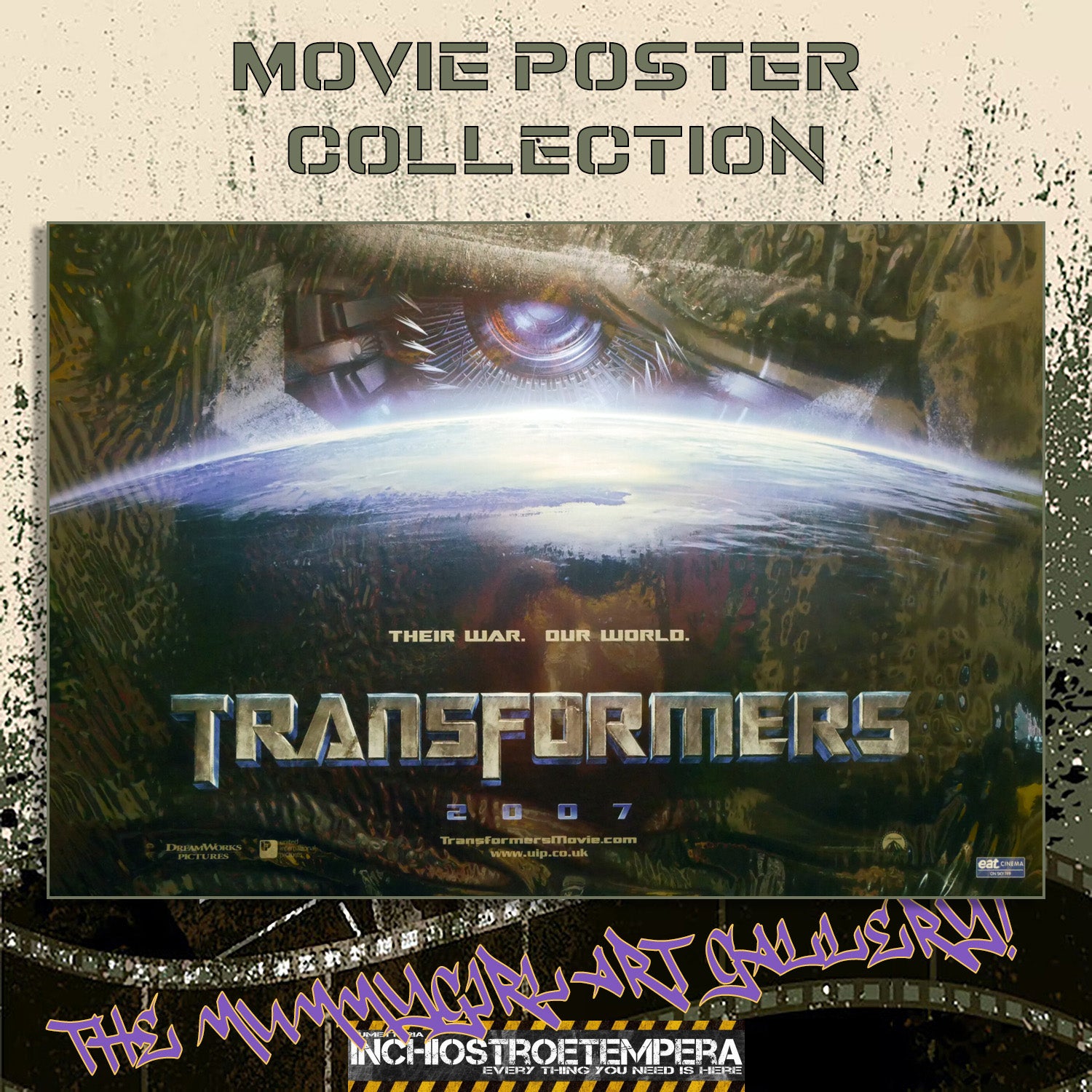 Trasformers | UK Quad Original Movie Poster (Advance)