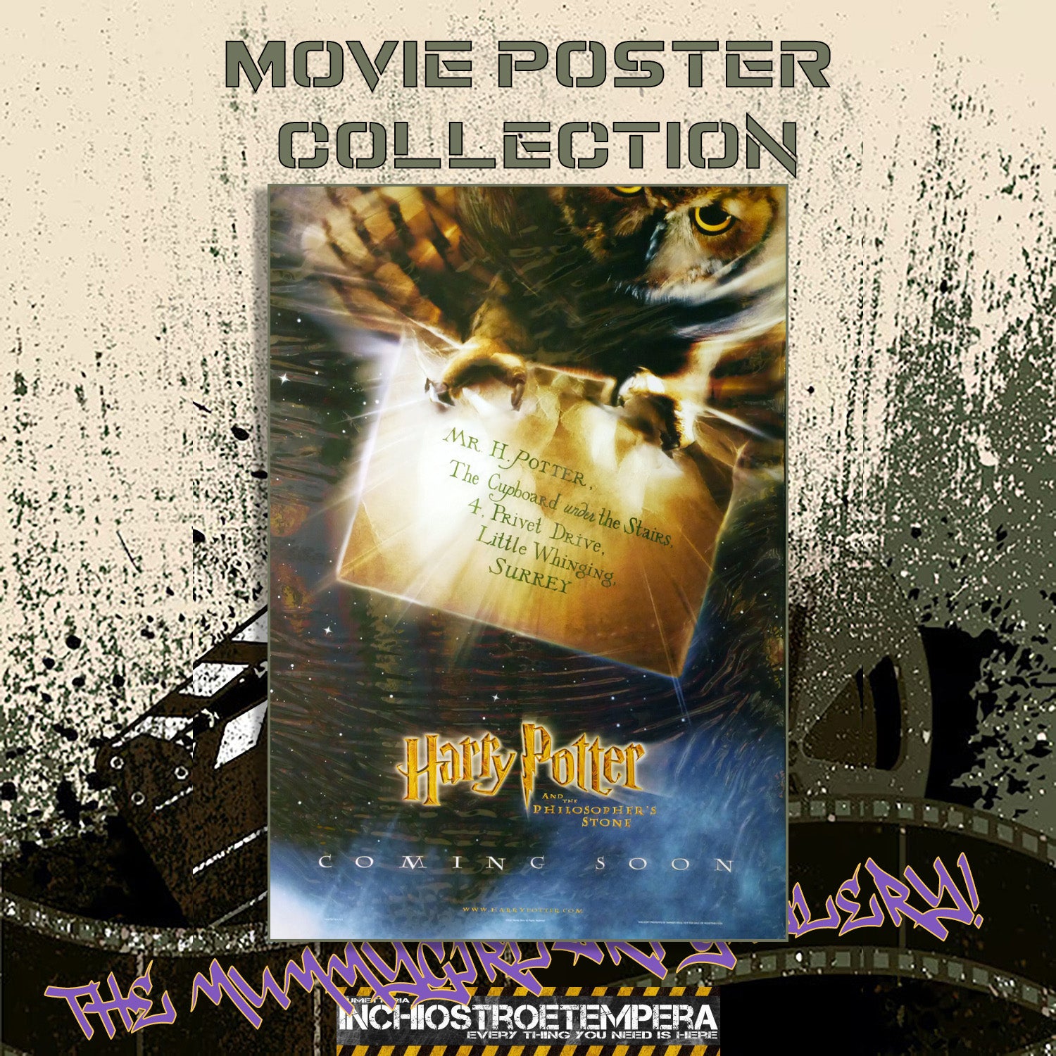 Harry Potter and the Philosopher’s Stone | UK Quad Original Movie Poster