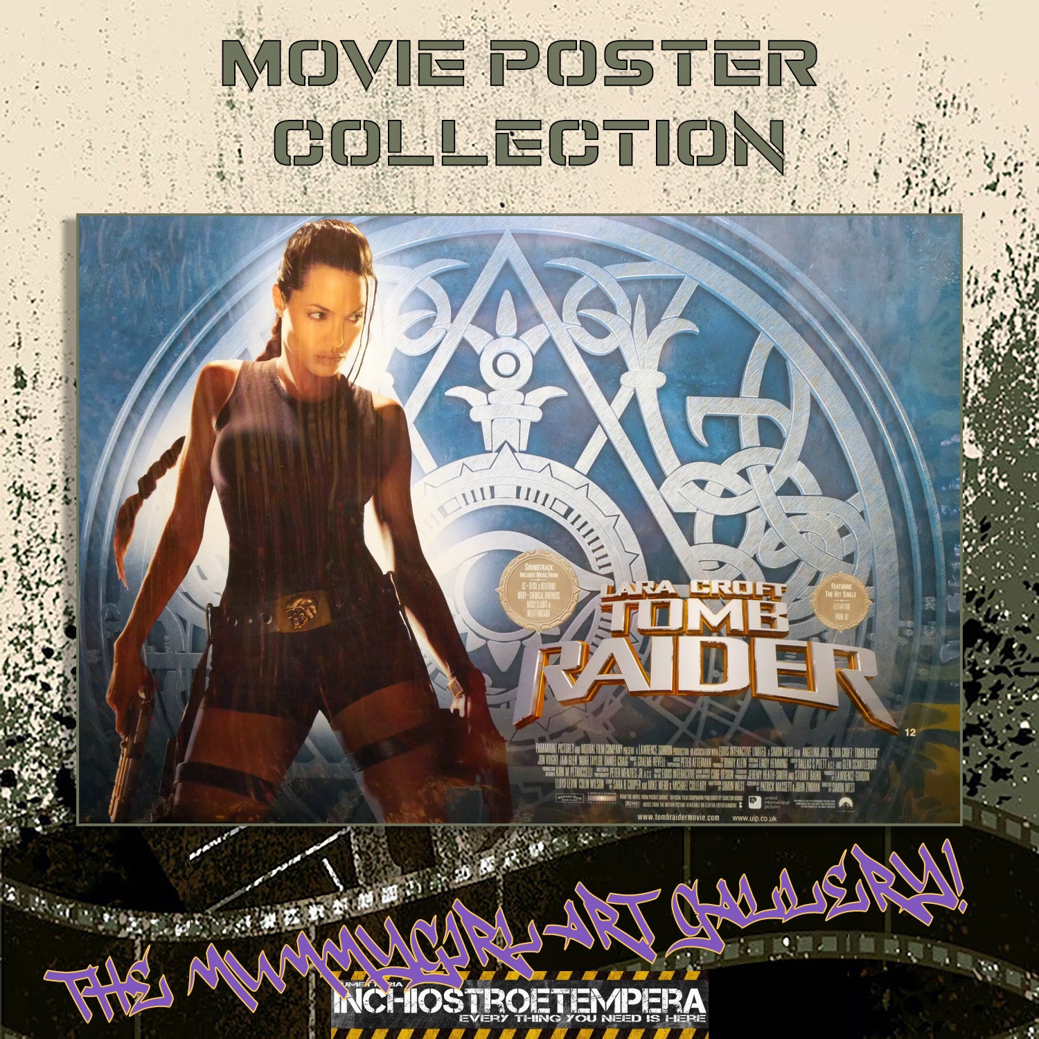 Lara Croft: Tomb Raider | Original UK Quad Movie Poster