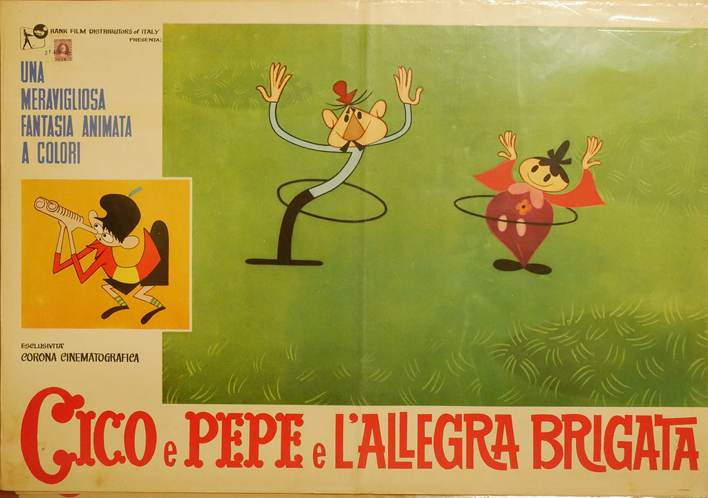 Cico Pepe e l'allegra brigata | Fotobusta Originale (set di 7)