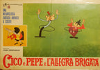 Cico Pepe e l'allegra brigata | Fotobusta Originale (set di 7)
