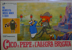 Cico Pepe e l'allegra brigata | Fotobusta Originale (set di 7)