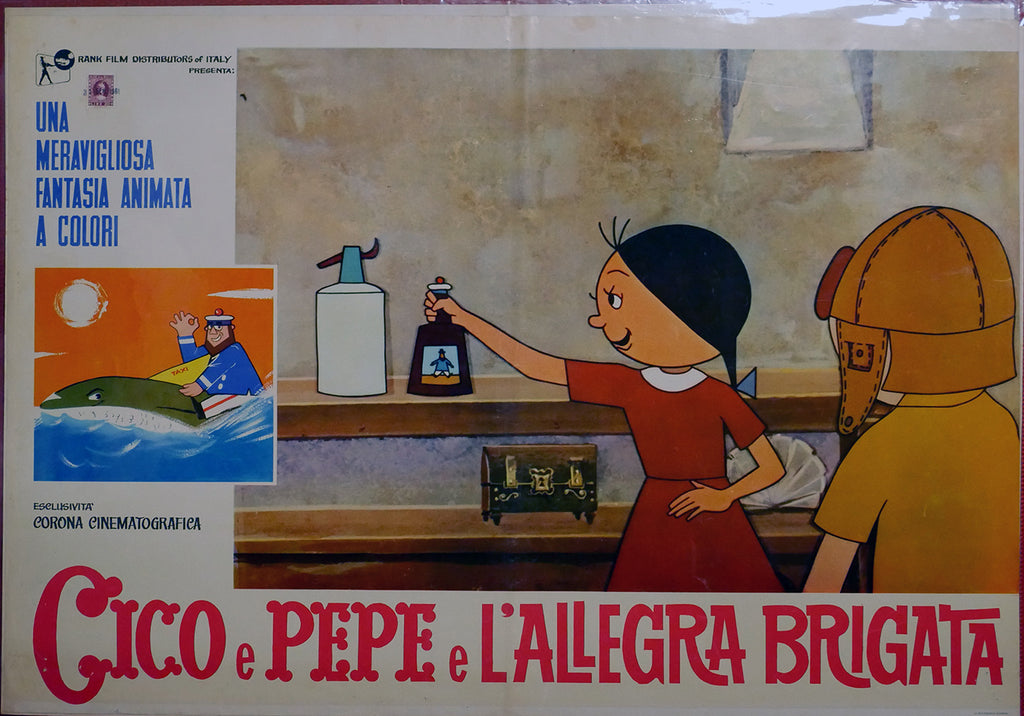 Cico Pepe e l'allegra brigata | Fotobusta Originale (set di 7)