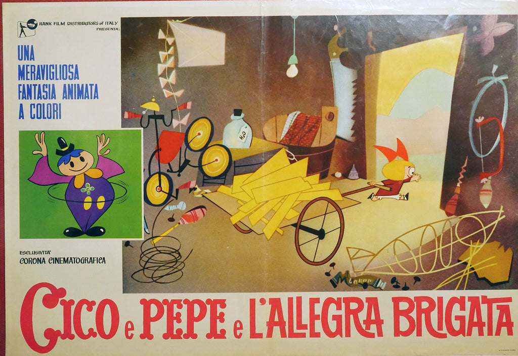 Cico Pepe e l'allegra brigata | Fotobusta Originale (set di 7)