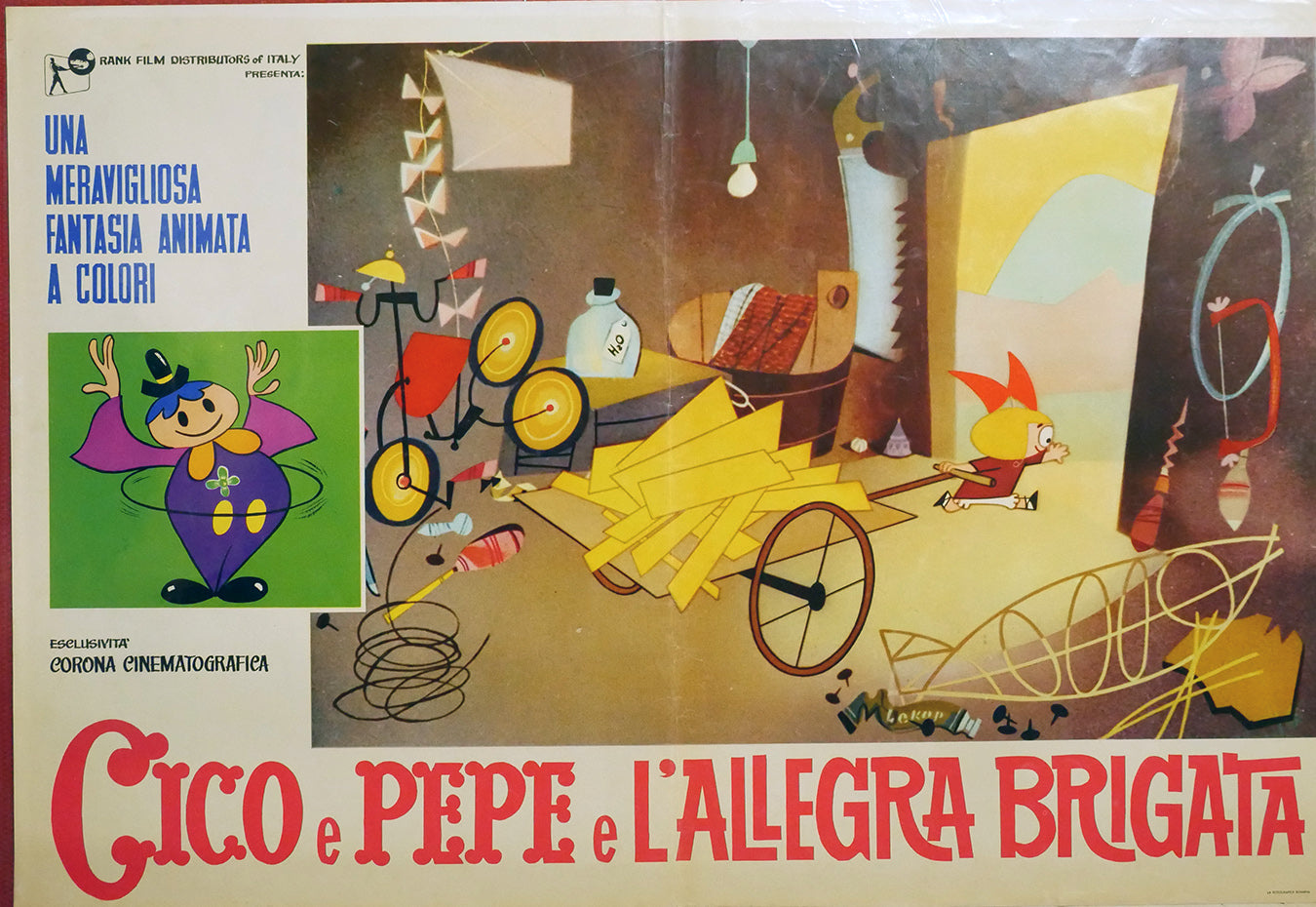 Cico Pepe e l'allegra brigata | Fotobusta Originale (set di 7)