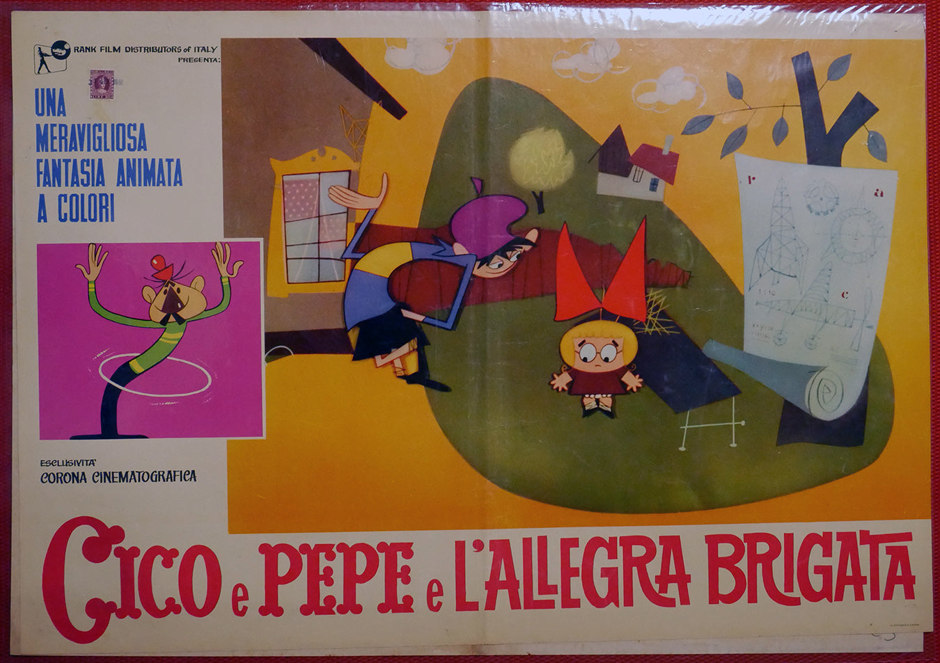 Cico Pepe e l'allegra brigata | Fotobusta Originale (set di 7)