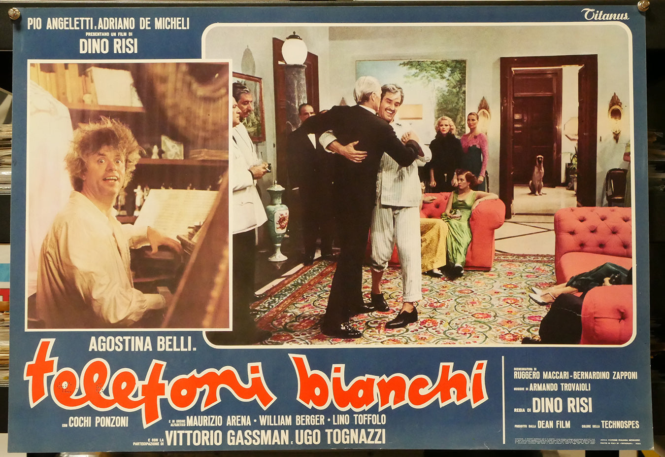 Agostina Belli: Telefoni bianchi | Fotobusta Cinema Originale (Set di 12)