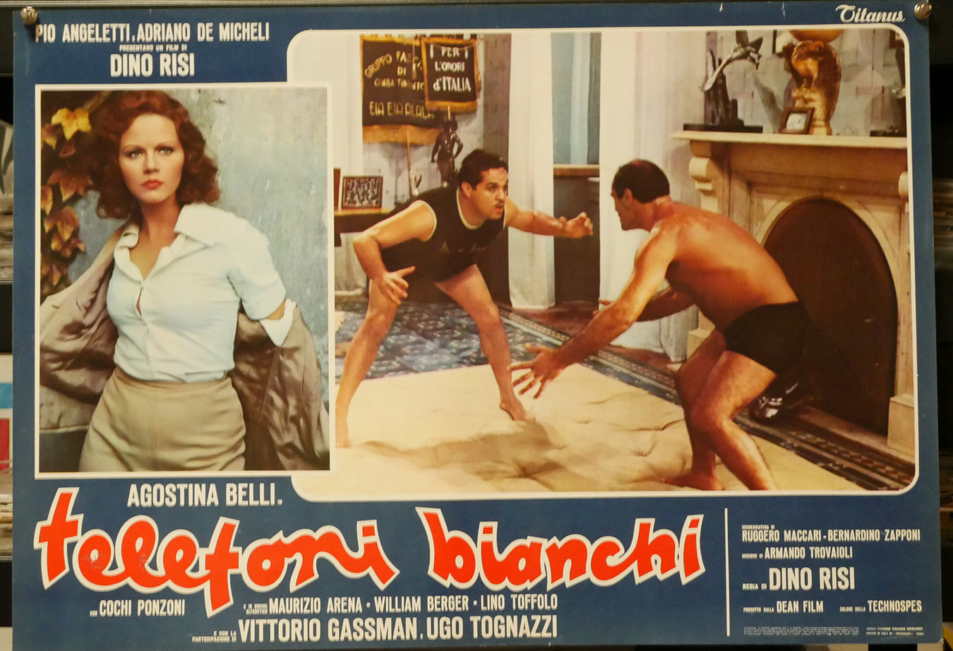 Agostina Belli: Telefoni bianchi | Fotobusta Cinema Originale (Set di 12)