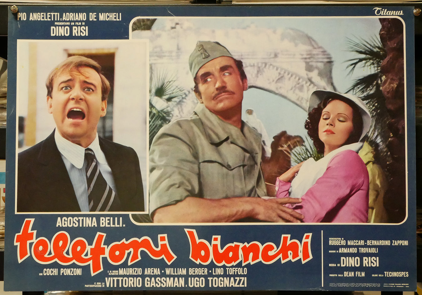 Agostina Belli: Telefoni bianchi | Fotobusta Cinema Originale (Set di 12)