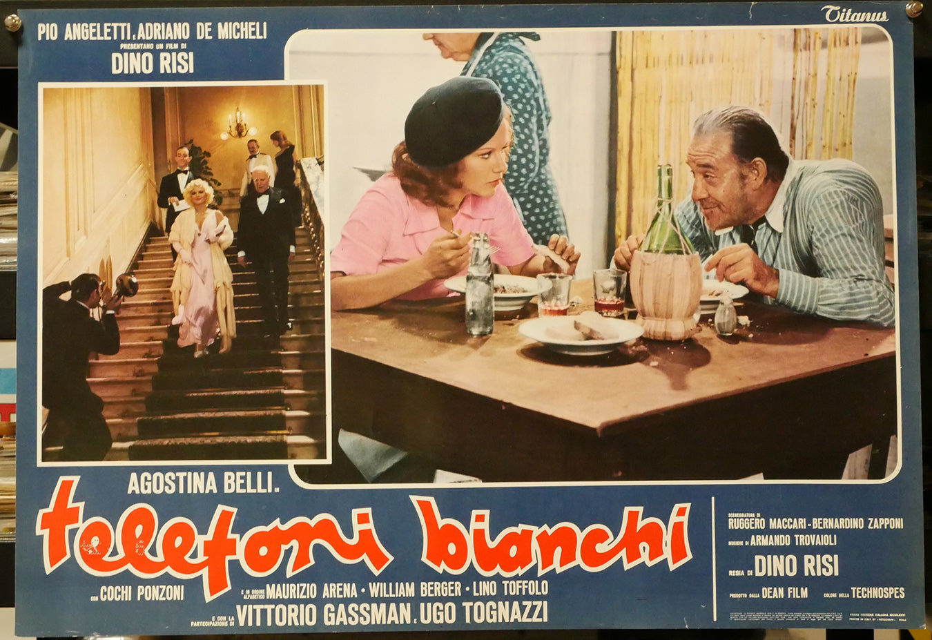 Agostina Belli: Telefoni bianchi | Fotobusta Cinema Originale (Set di 12)