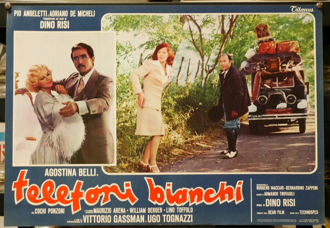 Agostina Belli: Telefoni bianchi | Fotobusta Cinema Originale (Set di 12)