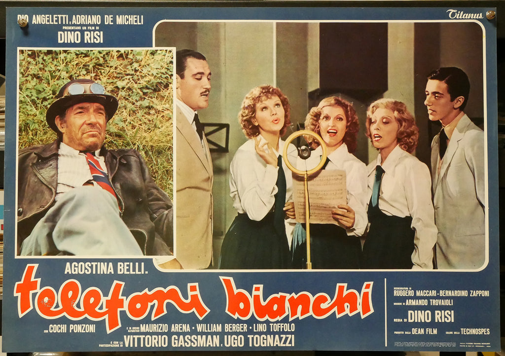 Agostina Belli: Telefoni bianchi | Fotobusta Cinema Originale (Set di 12)