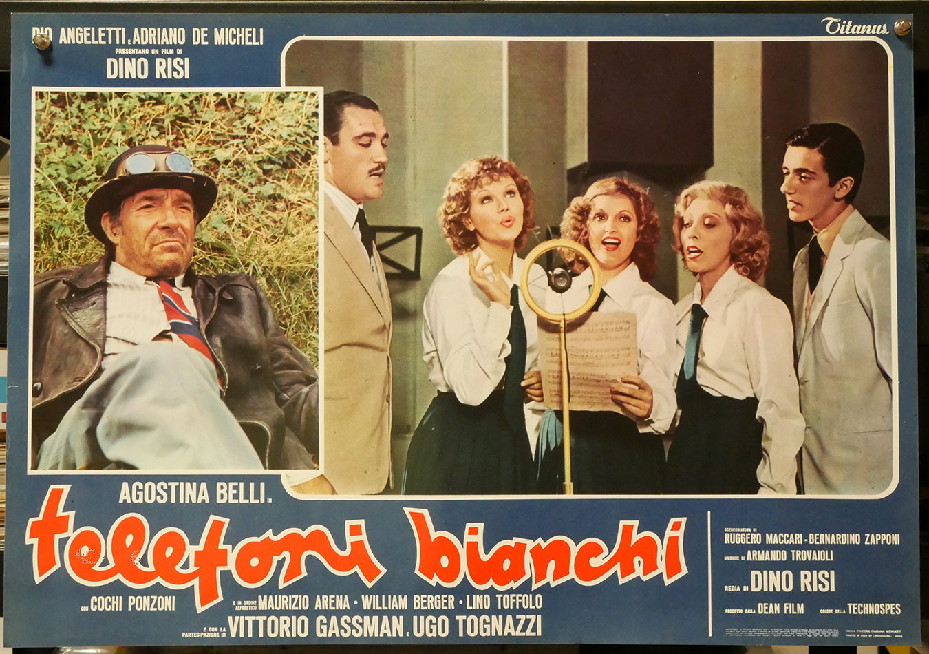 Agostina Belli: Telefoni bianchi | Fotobusta Cinema Originale (Set di 12)