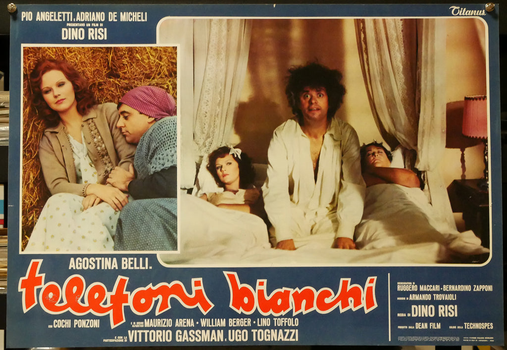 Agostina Belli: Telefoni bianchi | Fotobusta Cinema Originale (Set di 12)