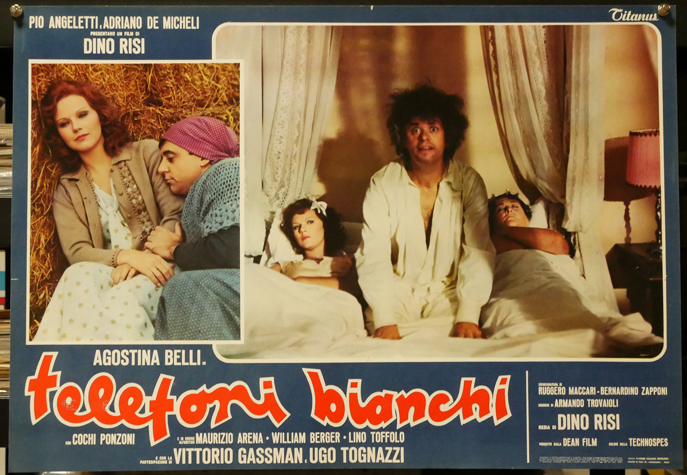 Agostina Belli: Telefoni bianchi | Fotobusta Cinema Originale (Set di 12)