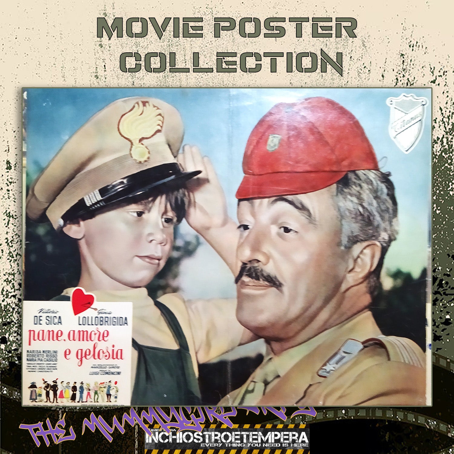 Vittorio De Sica: Pane, amore e gelosia | Fotobusta Cinema Originale
