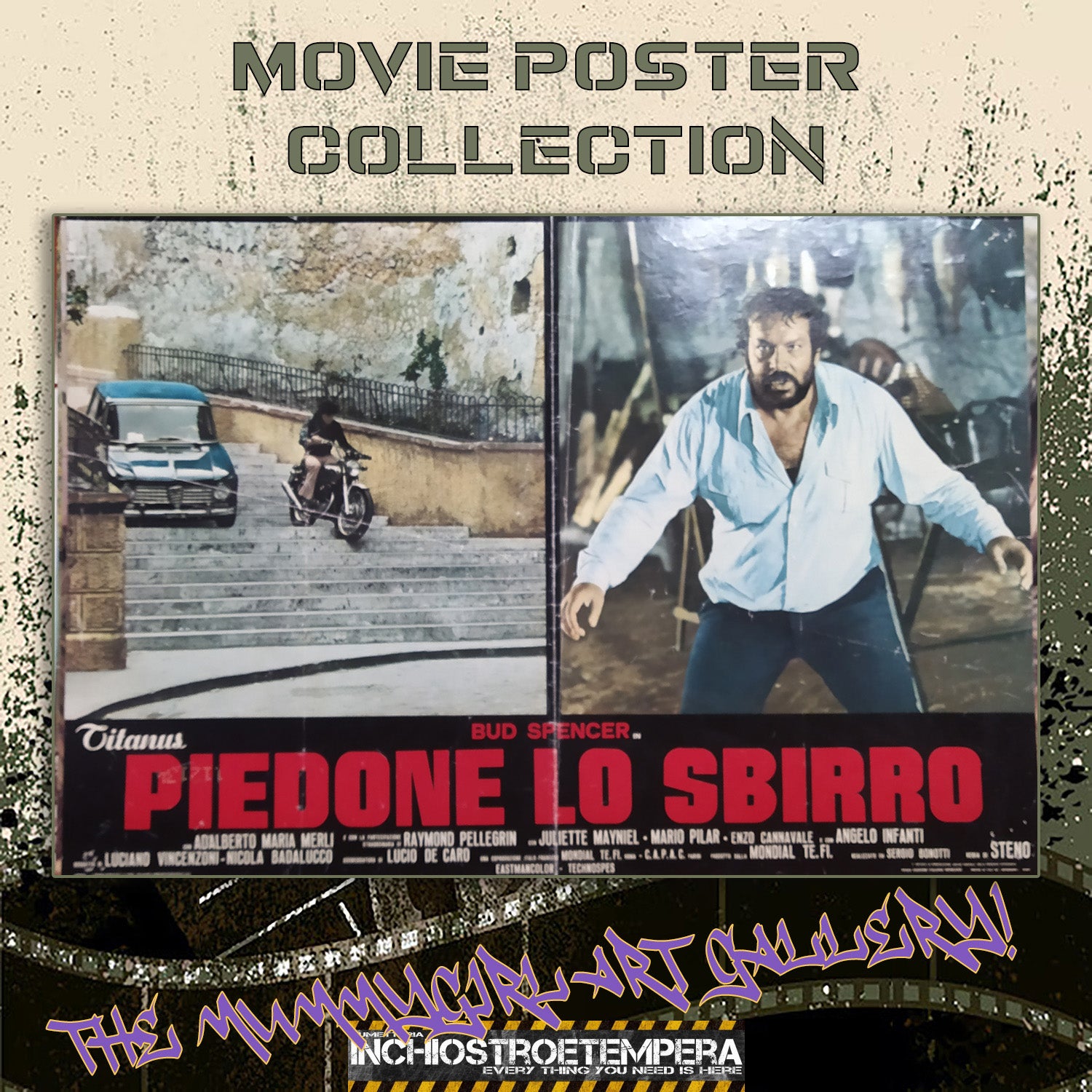 Piedone lo sbirro | Fotobusta Originale Cinema