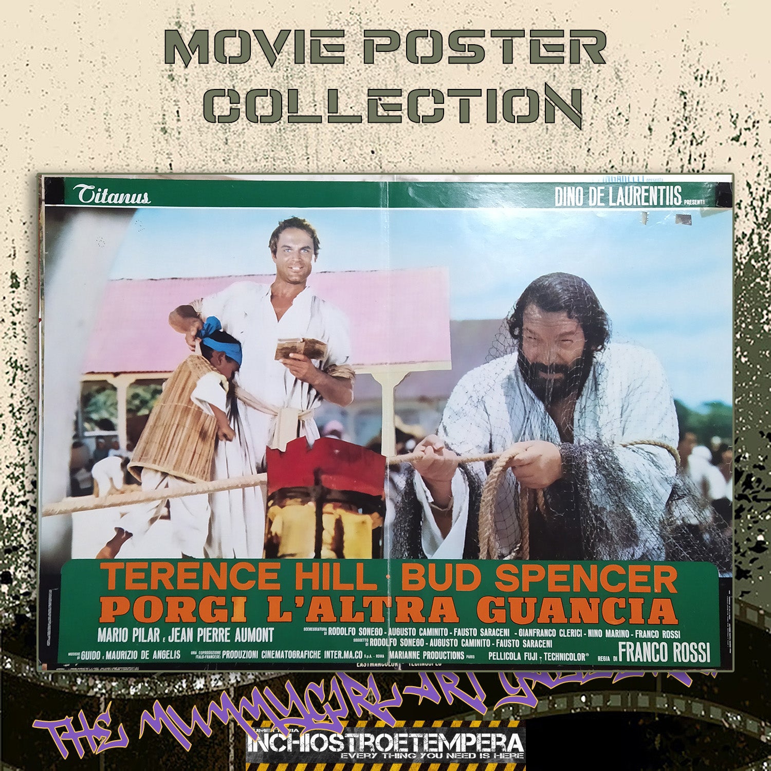 Bud Spencer, Terence Hill: Porgi l'altra guancia | Fotobusta Originale Cinema