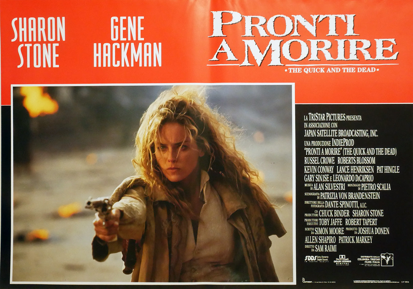 Sharon Stone: Pronti a morire | Fotobusta Originale (set di 6)