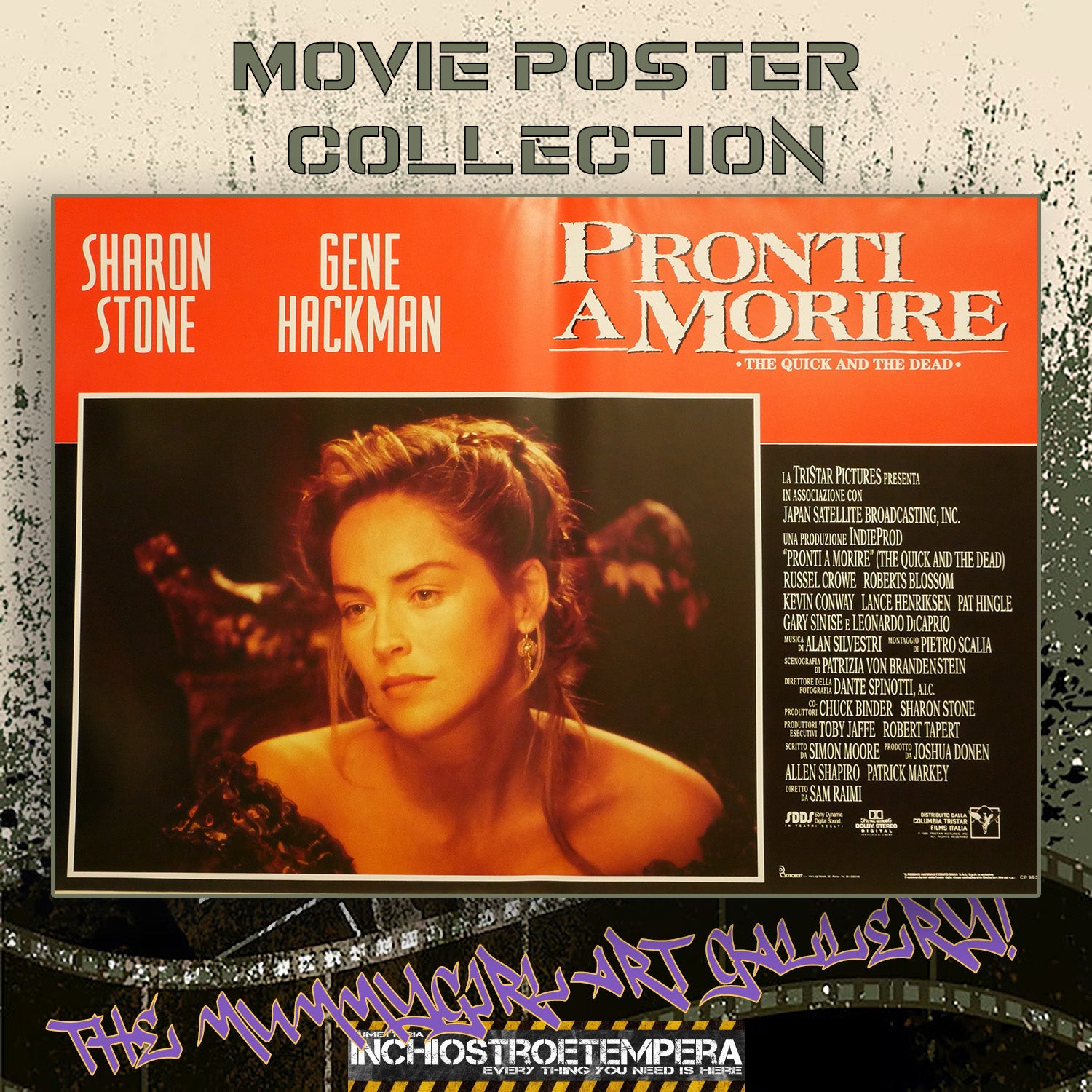 Sharon Stone: Pronti a morire | Fotobusta Originale (set di 6)