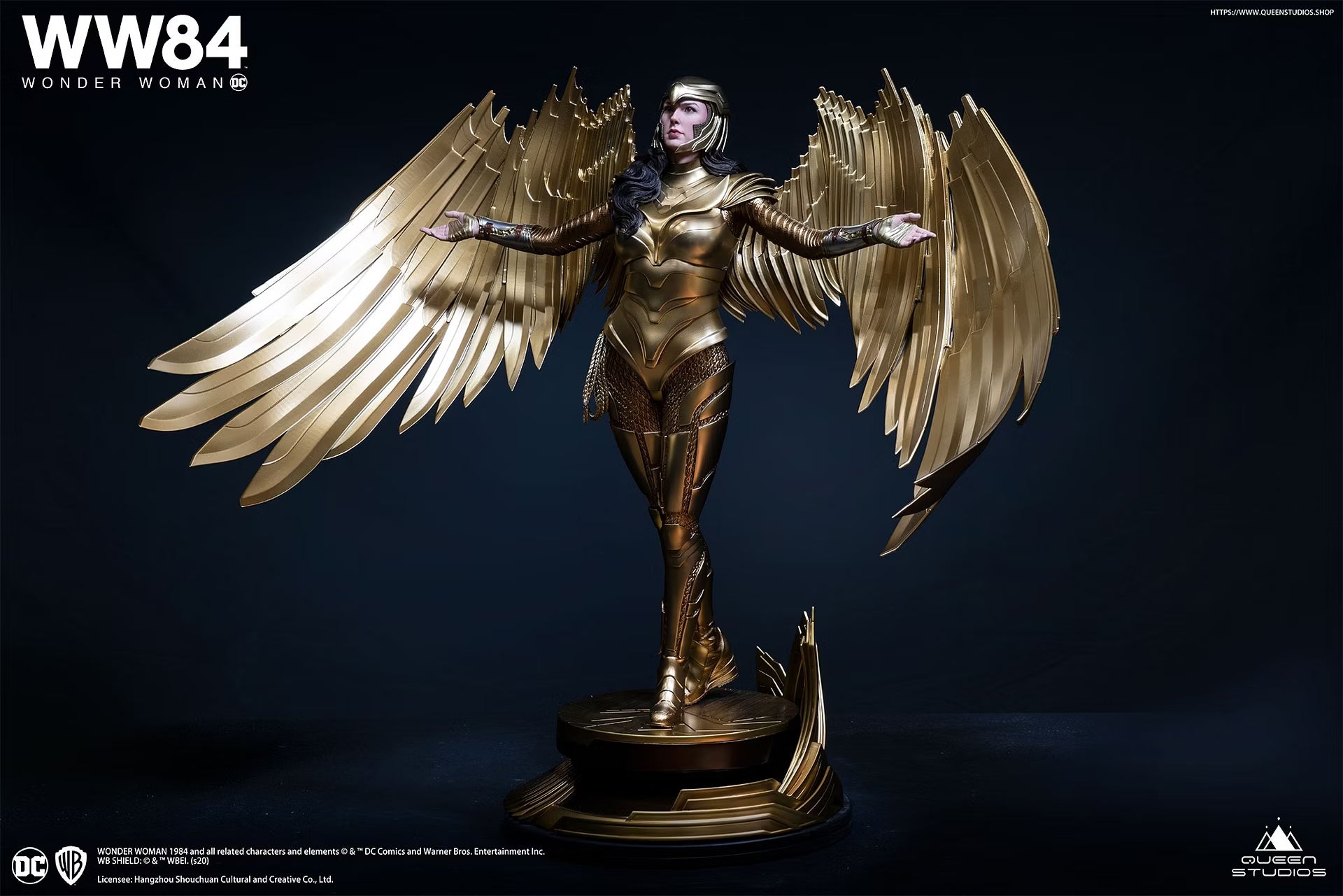 Queen Studios - Gal Gadot as Wonder Woman 1984 1/4 Premium Edition Statue