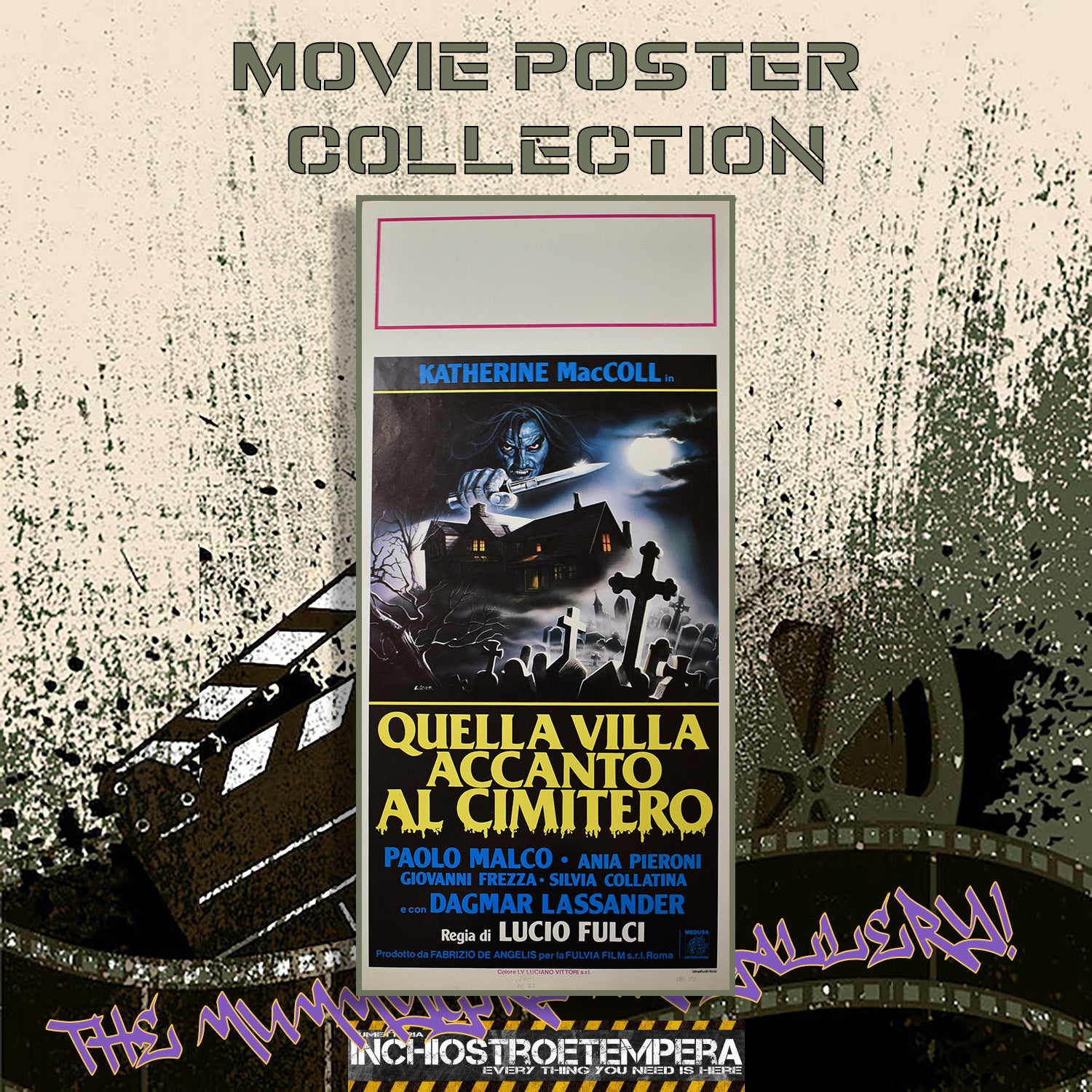 Lucio Fulci: Quella villa accanto al cimitero | Locandina Originale