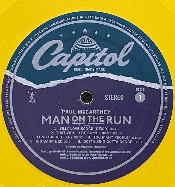 Paul McCartney - Man on the run (OST)