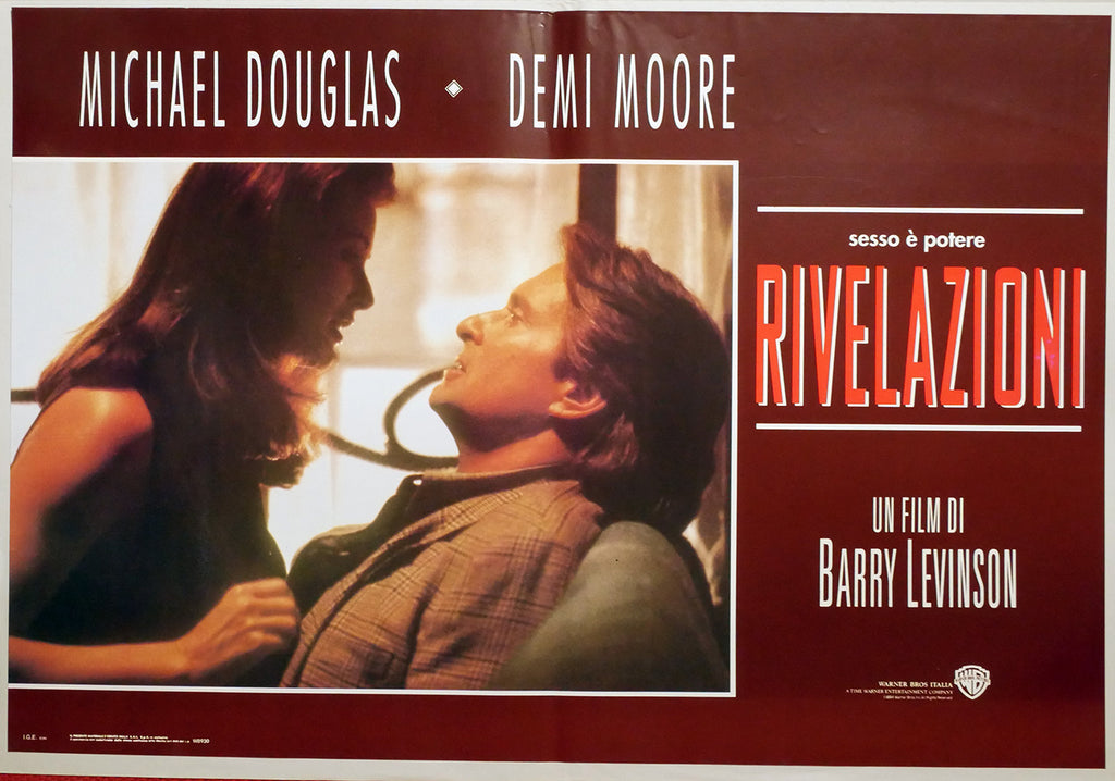 Demi Moore, Michael Douglas: Rivelazioni | Fotobusta Originale (set di 6)