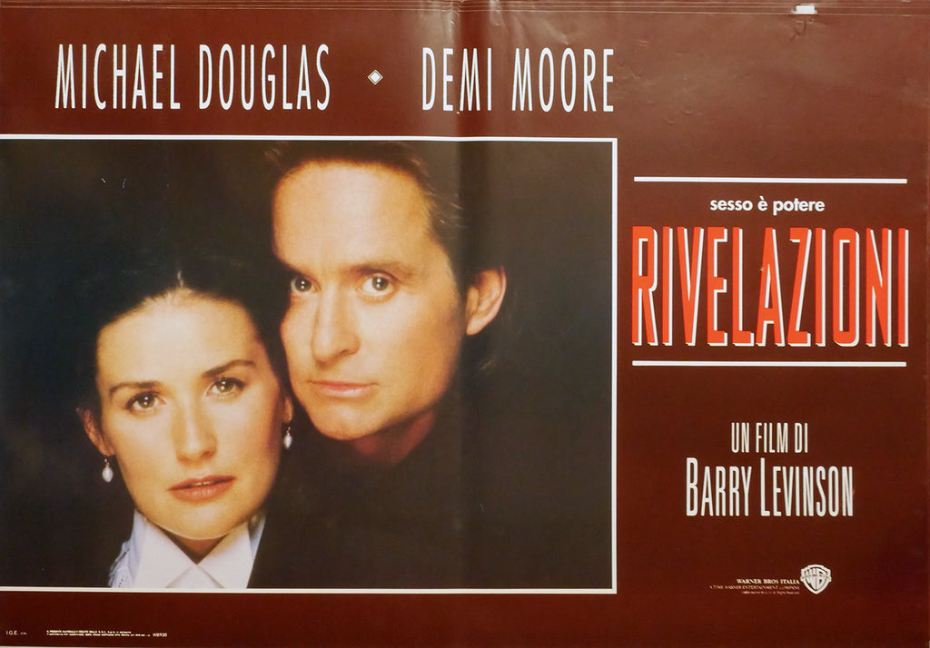 Demi Moore, Michael Douglas: Rivelazioni | Fotobusta Originale (set di 6)
