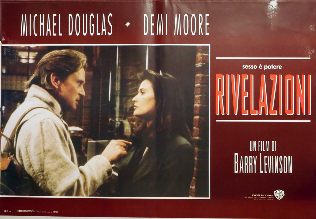 Demi Moore, Michael Douglas: Rivelazioni | Fotobusta Originale (set di 6)