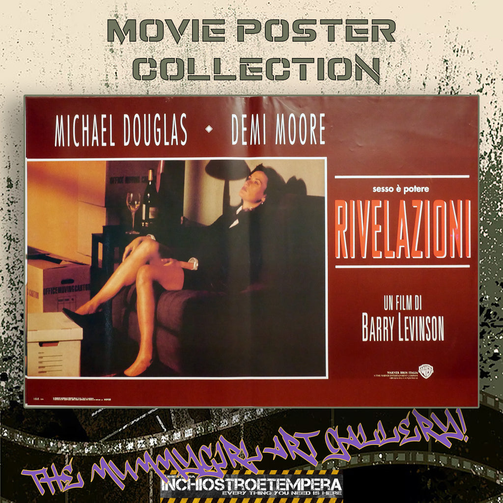 Demi Moore, Michael Douglas: Rivelazioni | Fotobusta Originale (set di 6)