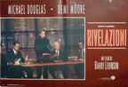 Demi Moore, Michael Douglas: Rivelazioni | Fotobusta Originale (set di 6)