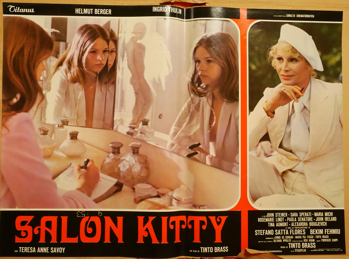 Tinto Brass: Salon Kitty | Fotobusta Originale (set di 8)