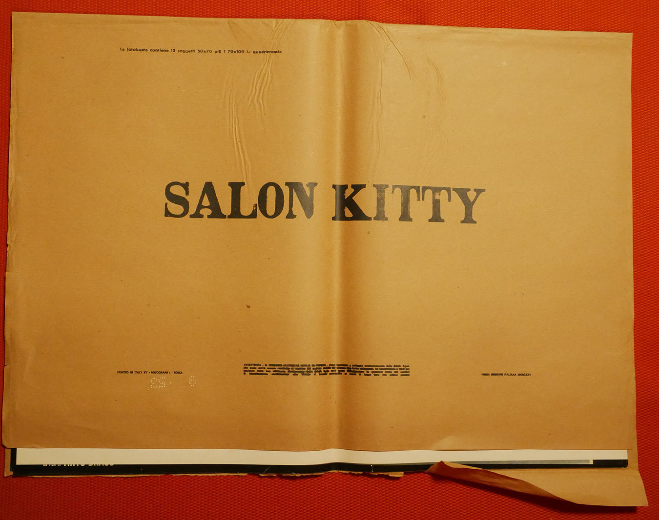 Tinto Brass: Salon Kitty | Fotobusta Originale (set di 8)
