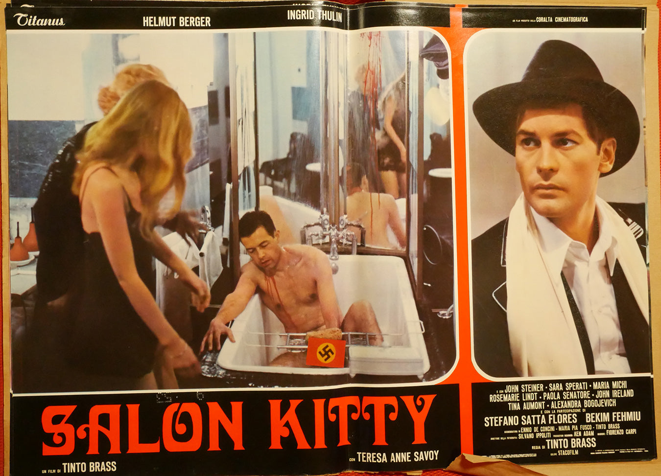 Tinto Brass: Salon Kitty | Fotobusta Originale (set di 8)