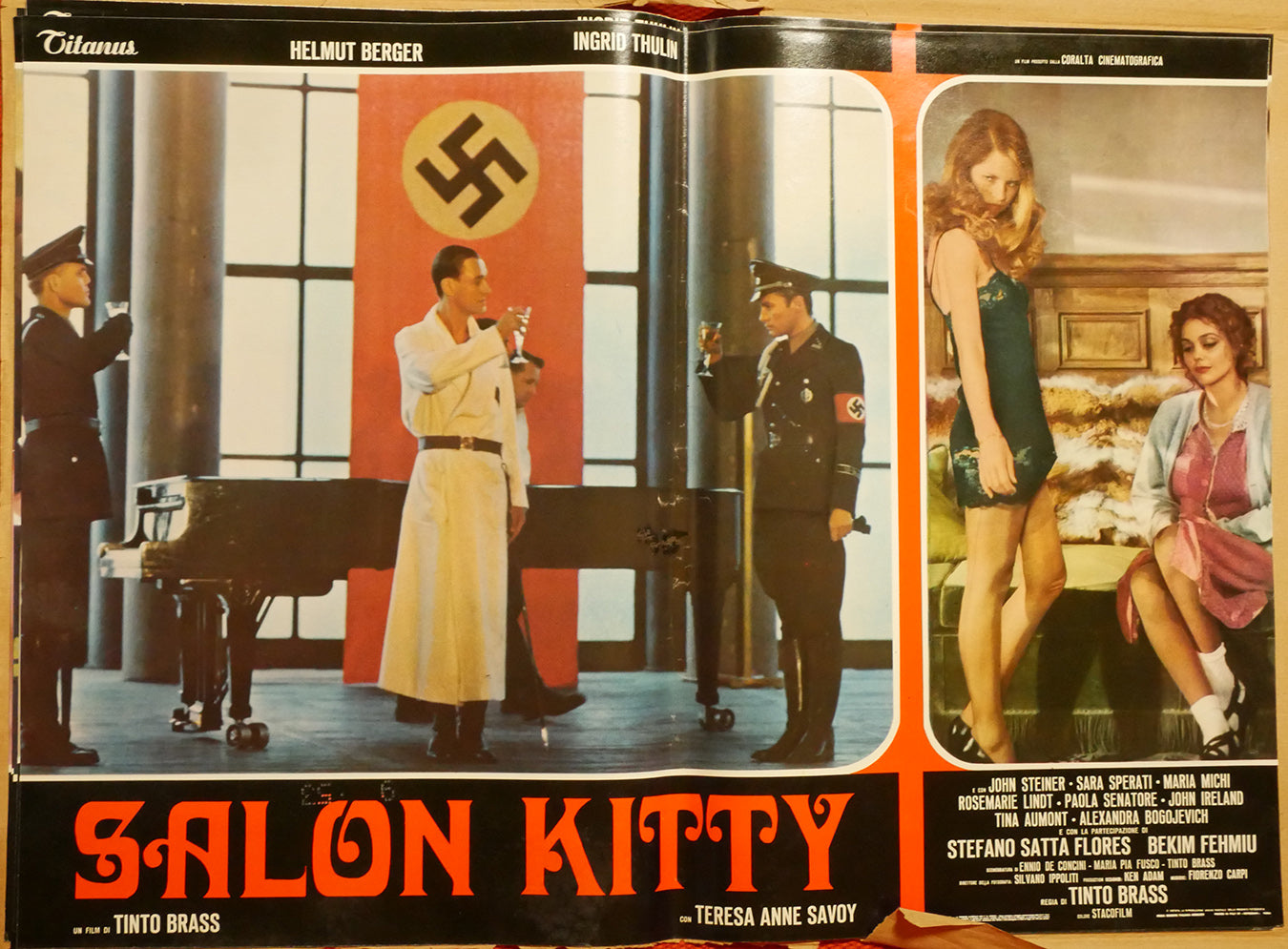 Tinto Brass: Salon Kitty | Fotobusta Originale (set di 8)