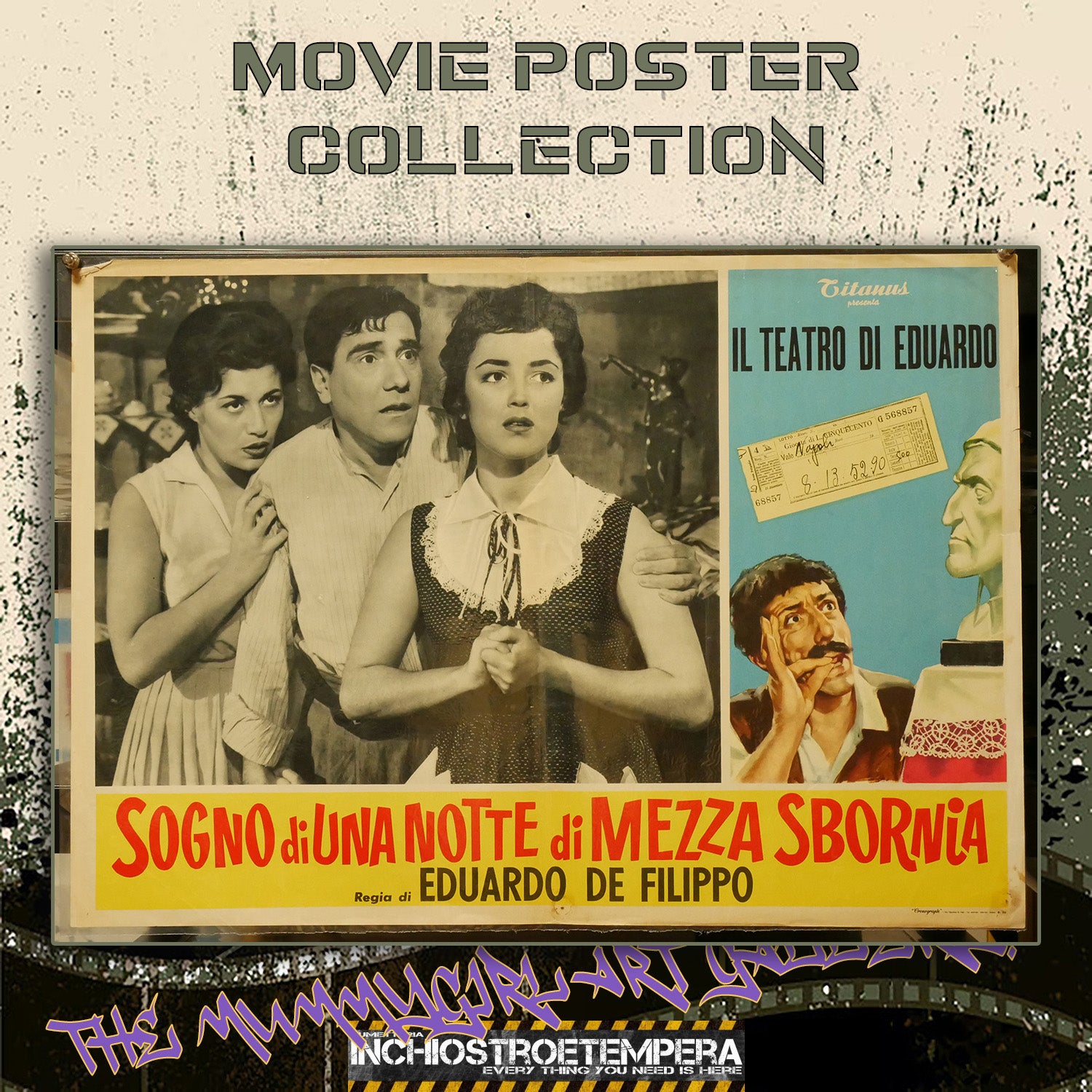 Sogno di una notte di mezza sbornia | Fotobusta Cinema Originale