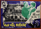 Alberto Sordi, Lea Massari: Una vita difficile | Fotobusta Originale (set di 6)