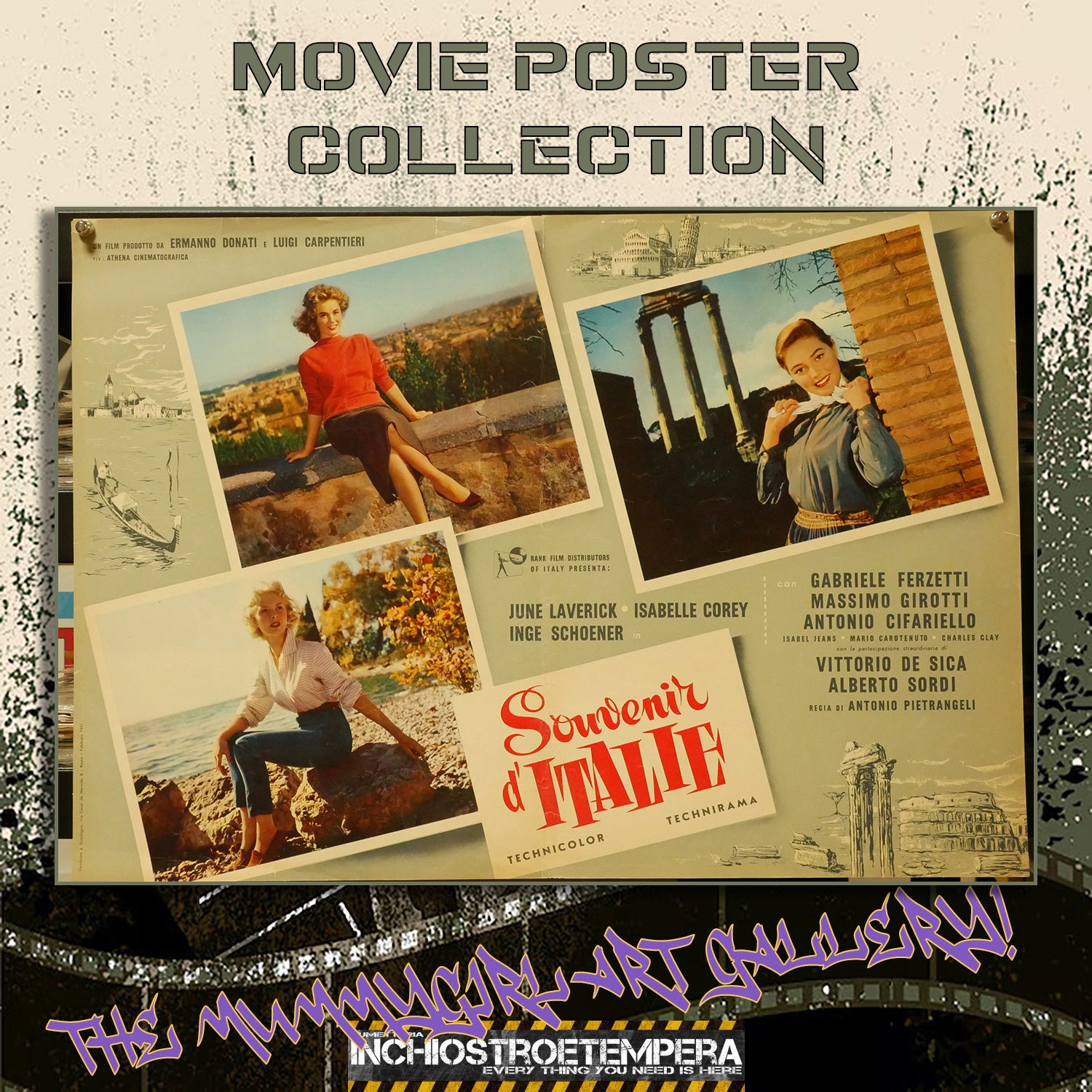 Souvenir d'Italie | Fotobusta Cinema Originale