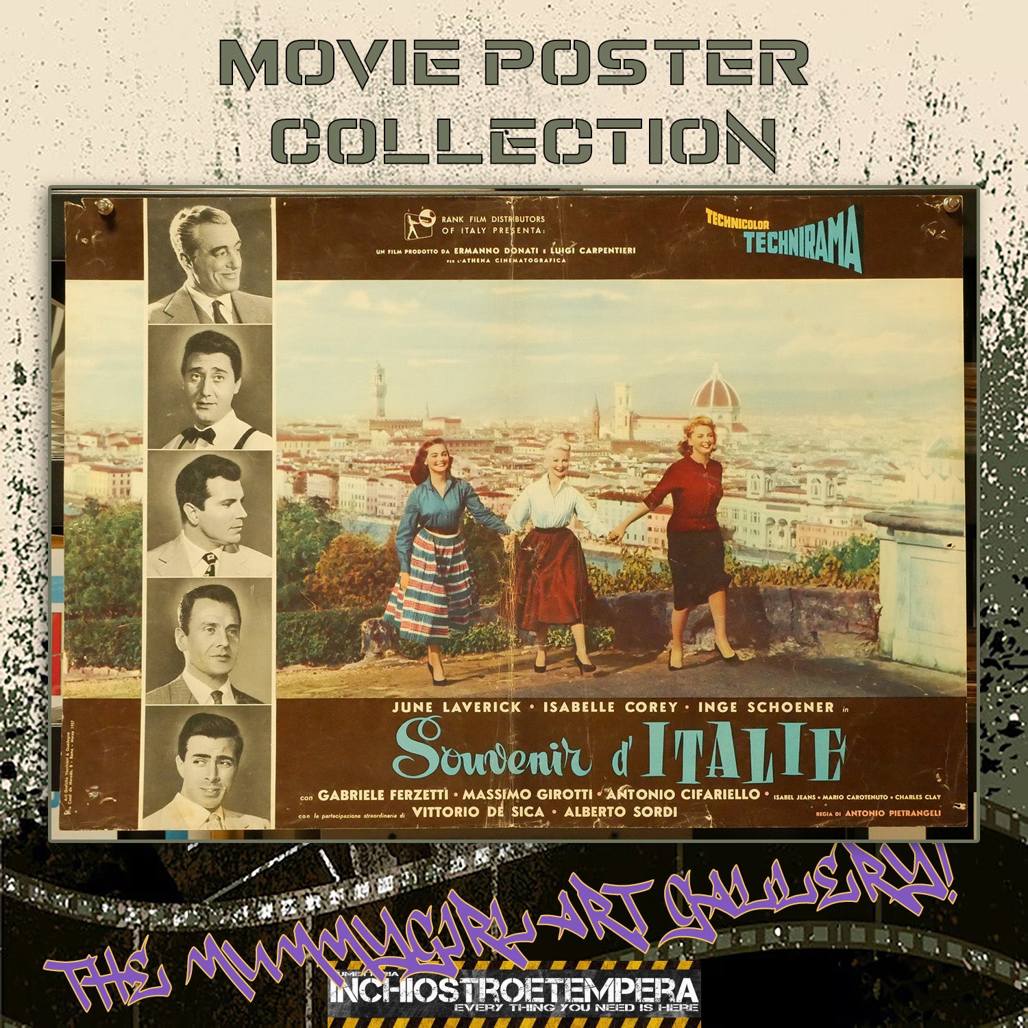 Souvenir d'Italie | Fotobusta Cinema Originale