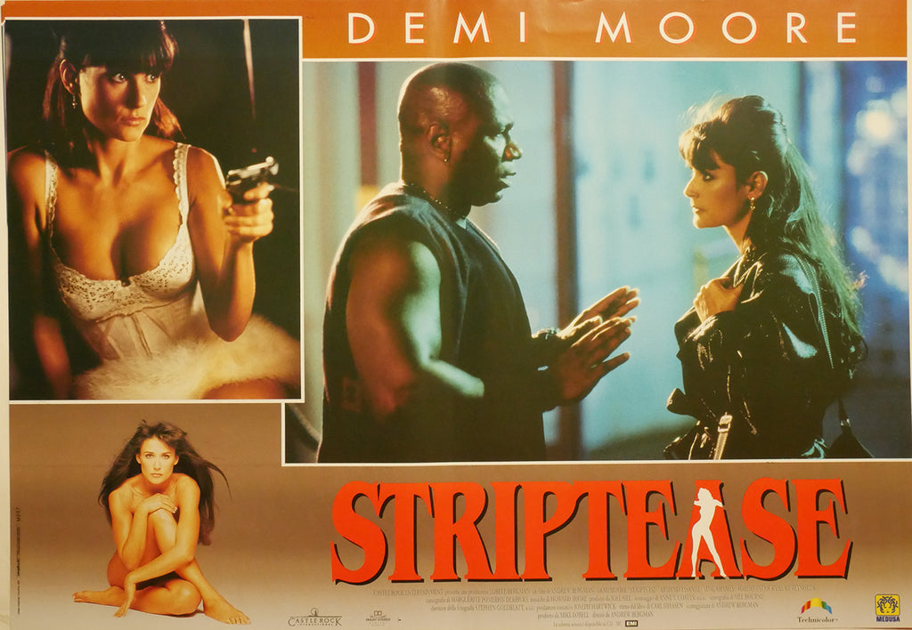 Demi Moore: Striptease | Fotobusta Originale (set di 6)