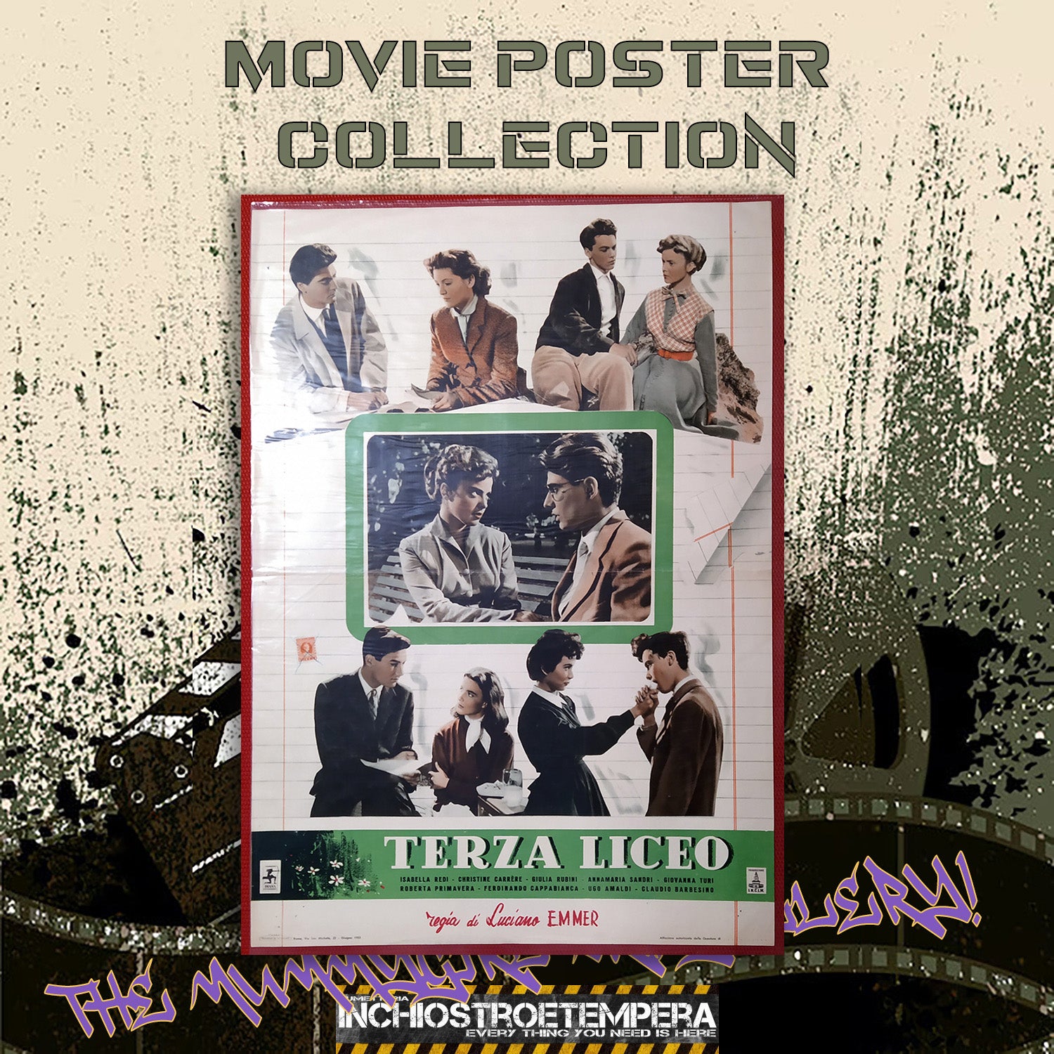 Terza liceo | Manifesto Cinema Originale (50x70)