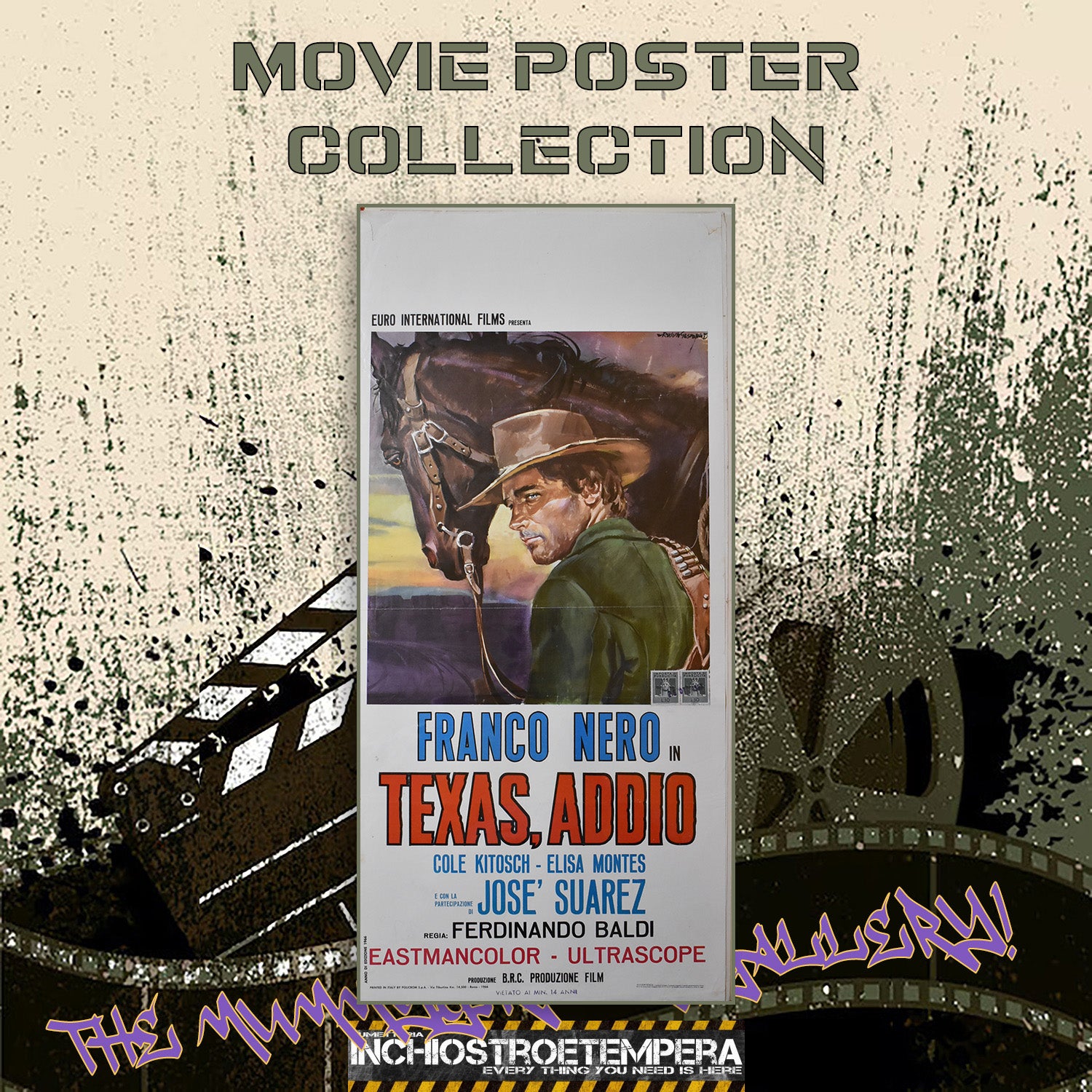 Texas, addio | Locandina Originale