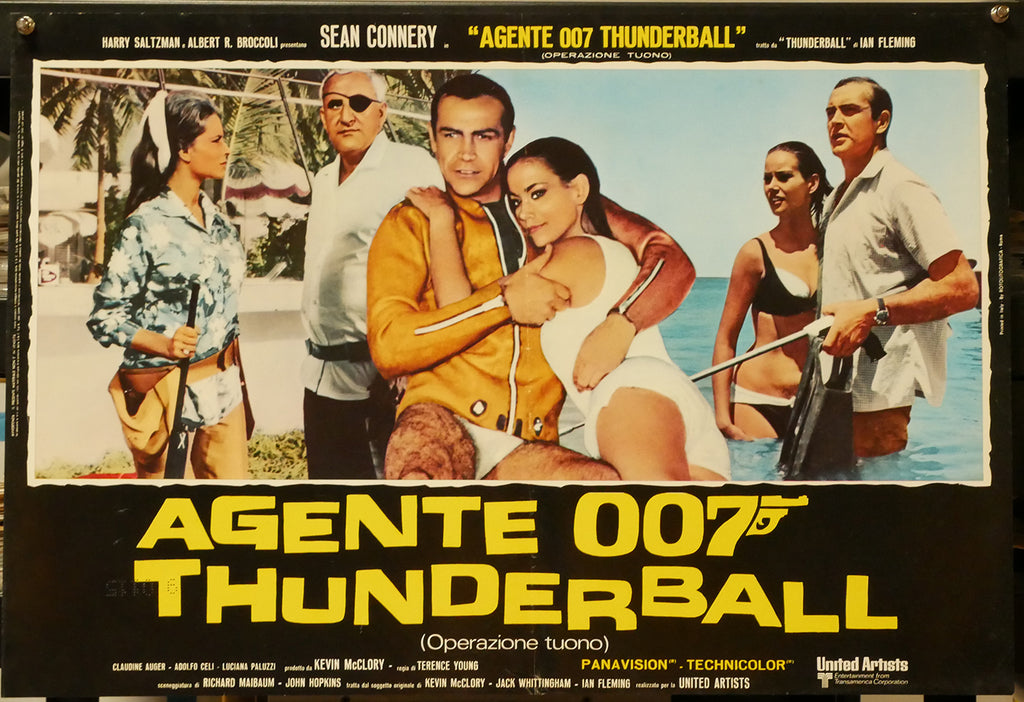 Agente 007 - Thunderball (Operazione tuono) | Fotobusta Cinema Originale