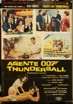 Agente 007 - Thunderball (Operazione tuono) | Fotobusta Cinema Originale (Set di 6)