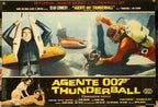 Agente 007 - Thunderball (Operazione tuono) | Fotobusta Cinema Originale (Set di 6)