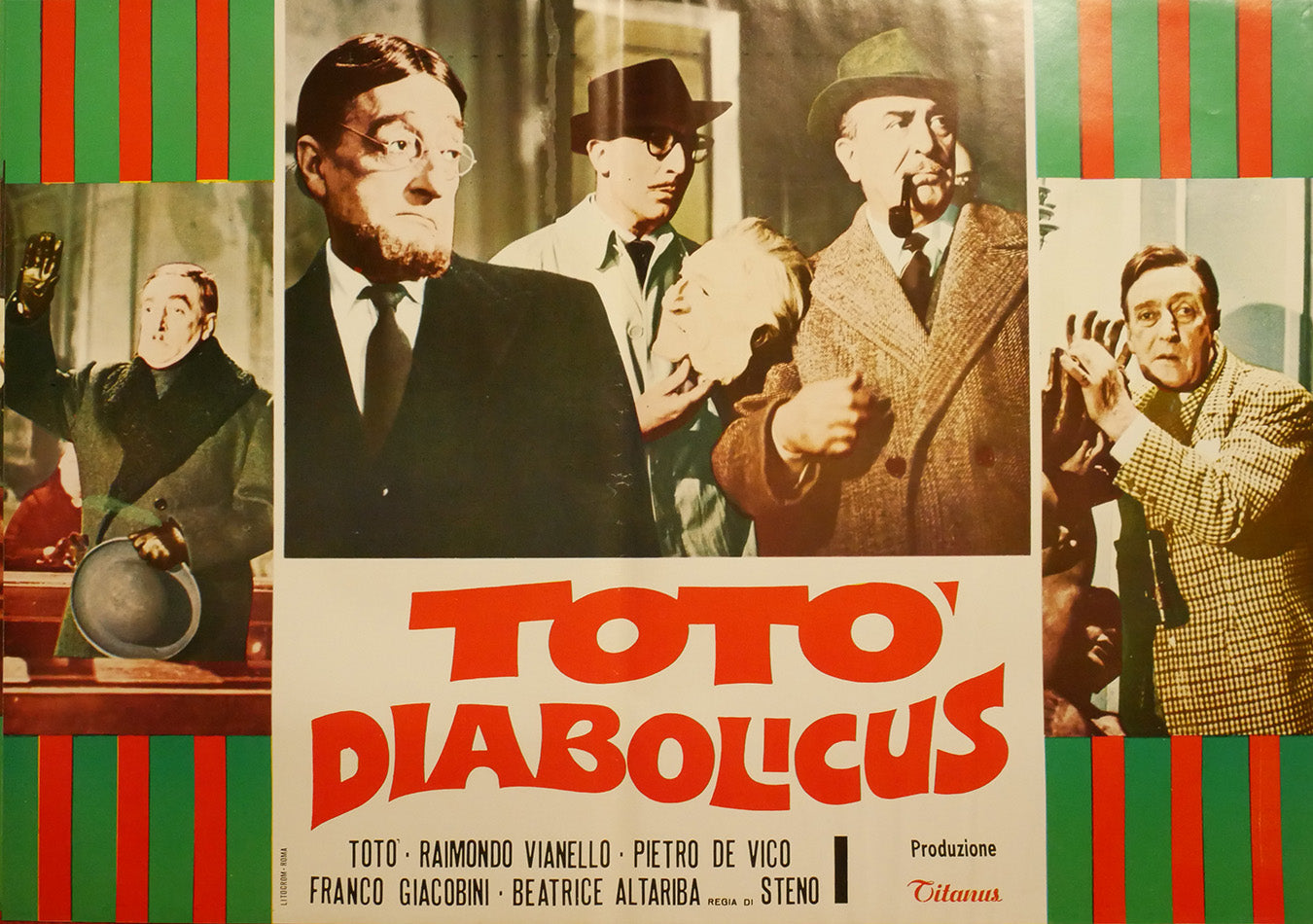 Totò diabolicus | Fotobusta Originale (set di 6)