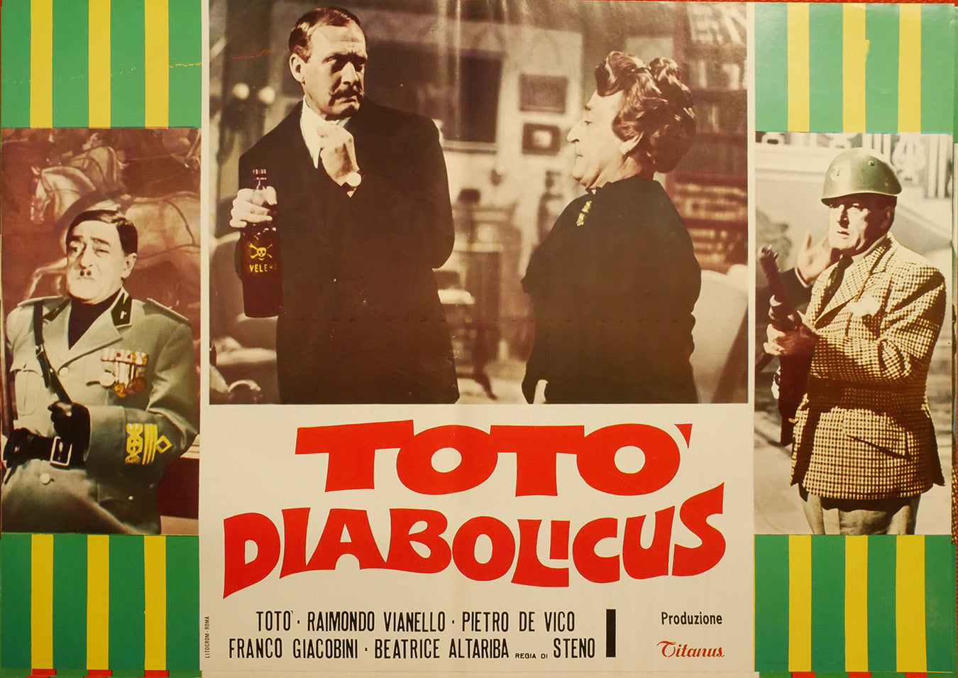 Totò diabolicus | Fotobusta Originale (set di 6)